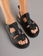 bestelle Sandale Negre Gladiatoare Cu scai Falarosea
