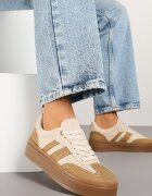 bestelle Sneakers Bej cu Talpă de Cauciuc Ardislo