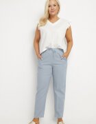 bh forever Pantaloni albaștri cu in și bandă elastică în talie Nativena