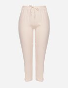 bh forever Pantaloni Bej deschis Casual cu elastic în talie cu buzunare oblice Mousesa