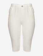 bh forever Pantaloni Bej Deschis cu elastic în talie 7/8 Tenimira