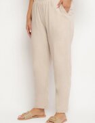 bh forever Pantaloni Bej deschis cu In cu Croială Clasică Liravaia
