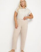 bh forever Pantaloni Bej deschis cu In cu Croială Clasică Liravaia