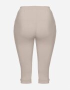 bh forever Pantaloni Bej deschis cu Vâscoză și Nasturi Decorativi Lireza