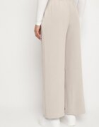 bh forever Pantaloni Bej Largi cu talie elastică cu lănțișor decorativ Istaria