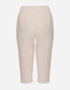 bh forever Pantaloni Capri Bej cu bumbac și talie înaltă Galirosa