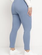 bh forever Pantaloni casual albaștri cu bandă elastică în talie și șnururi decorative Penderia