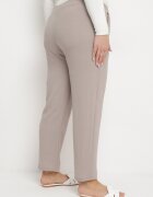 bh forever Pantaloni Gri Casual cu bandă elastică în talie cu buzunare oblice Mousesa