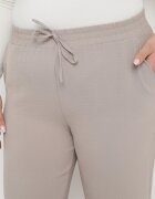 bh forever Pantaloni Gri Casual cu bandă elastică în talie cu buzunare oblice Mousesa