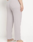 bh forever Pantaloni Gri deschis Casual cu bandă elastică în talie cu buzunare laterale Mousesa
