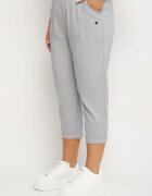 bh forever Pantaloni Gri din Vâscoză Decorați cu Buzunare Liranta