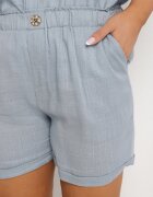 bh forever Pantaloni scurți Albastri Casual cu In cu Elastic în Talie Filowena