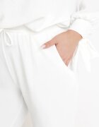 bh forever Pantaloni scurți albi cu elastic în talie cu talie normală Amiala