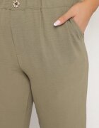bh forever Pantaloni Verzi cu Croială Dreaptă cu Elastic în Talie Filavia