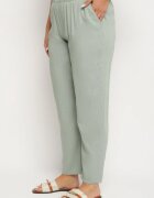bh forever Pantaloni Verzi din In cu Croială Clasică Liravaia