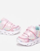 bi&ki Încălțăminte sport Roz pe talpă luminoasă cu curele decorative și cu branț din piele Aubrianna