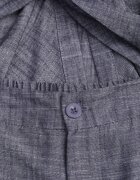 bisou's project Compleu Albastru cu In și Viscoză Pantaloni Largi și Cămașă cu Cordon Ravilith
