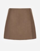 bisou's project Fustă-pantalon scurtă Bej cu Decupaj Lateral Irindel
