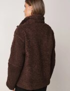 bisou's project Jachetă de tranziție din tricot bouclé și cu borduri pe mâneci Drakira Maro