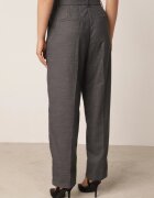 bisou's project Pantaloni de costum gri închis lejeri cu buzunare Vireal
