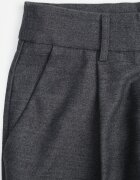 bisou's project Pantaloni de costum gri închis lejeri cu buzunare Vireal