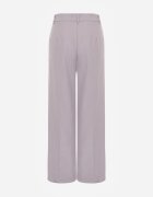 bisou's project Pantaloni Gri Eleganți de Costum cu Pliuri Illthai