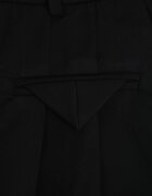 bisou's project Pantaloni Negri Eleganti în Stil de Costum cu Pliuri Illthai