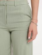 bisou's project Pantaloni Verzi Viscoză și In Croială Tip Costum Închidere Cârlig Folessa