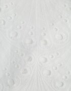 bisou's project Rochie Albă din Bumbac Decorată cu Broderie cu Mânecă Scurtă și Curea din Material Dimisha