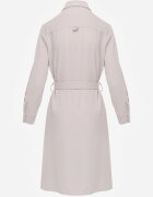 bisou's project Rochie cămașă Bej cu Buzunare Stil utility Naiatema
