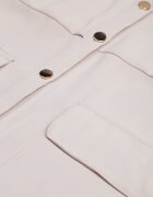 bisou's project Rochie cămașă Bej cu Buzunare Stil utility Naiatema