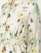 bisou's project Rochie Cloș Verde din Viscoză cu Cordon cu Imprimeu Abstract Stelitte