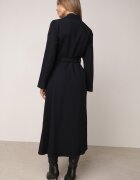 bisou's project Rochie din viscoză tip cămașă cu partea de jos evazată și dungi Irelota Bleumarin