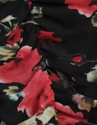 bisou's project Rochie Neagră Mulată cu Drapaj Kassissa