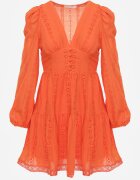 bisou's project Rochie Portocalie Merirah