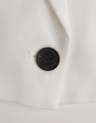 bisou's project Vestă de costum Albă Închisă cu nasture Tiamants