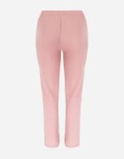 black&fish Pantaloni roz cu elastic în talie și cu craci lungi Jasela