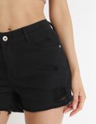 black&fish Pantaloni scurți Negri