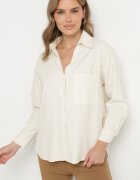 bludeise Cămașă Galbenă Din Bumbac Cu Dungi Delicate Lissse