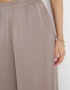 bludeise Pantaloni bej închis Largi cu elastic în talie Agate