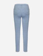 blue skk Blugi Skinny Albaștri cu Talie Înaltă și Găuri Lainera