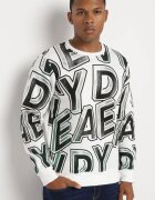  Bluza Albă cu Fleece și Bumbac cu terminații elastice Yolaria