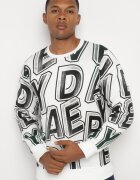  Bluza Albă cu Fleece și Bumbac cu terminații elastice Yolaria