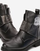  Botine Argintii Gleale