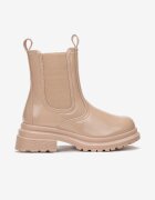  Botine Bej Chelsea Orpah