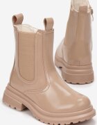  Botine Bej Chelsea Orpah