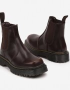  Botine Clasice Maro cu Talpă Plată Stil Chelsea Irithen