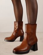  Botine Maro Izolate cu toc Iridra