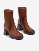 Botine Maro Izolate cu toc Iridra