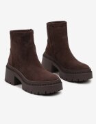  Botine Maro stil Chelsea cu carâmb elastic Heslania